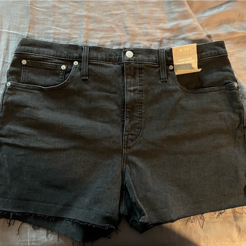 Madewell High-Rise Denim Shorts